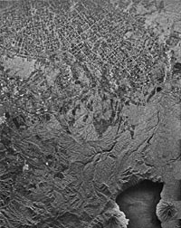 Synthetic-aperture-radar image