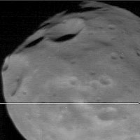 Set of images from Fobos-2