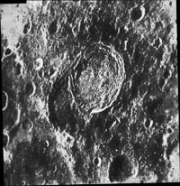 Zond-6 Photo of the Moon (another print of previous photo)
