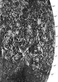 Zond-6 Photo of the Moon (another print of previous photo)