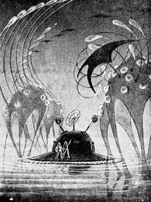 Soviet Artist Conception of Venus